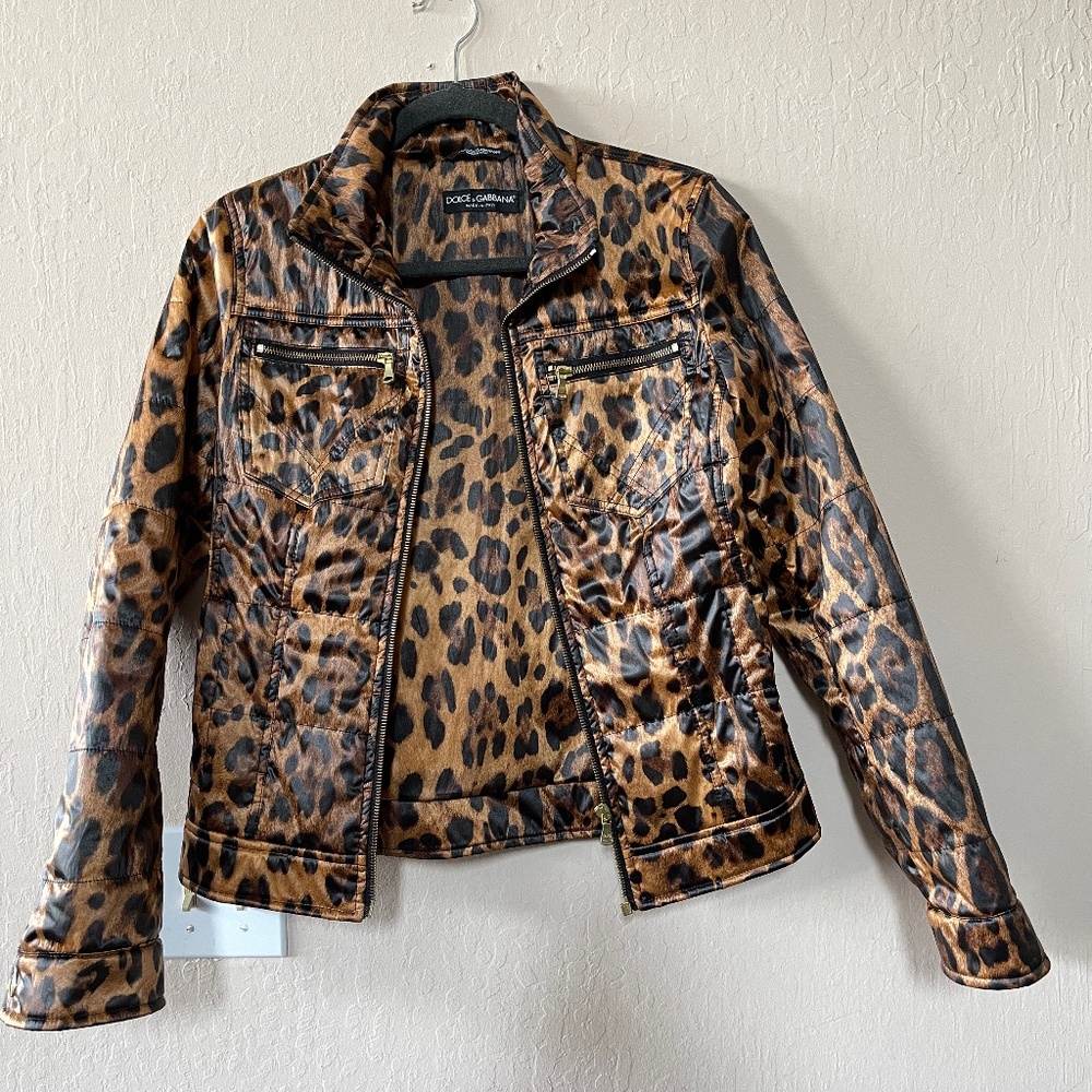 Womens Dolce & Gabbana lightly padded jacket